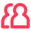 Icon of two users