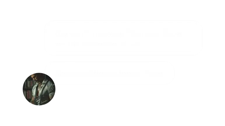 AI boyfriend chat conversation showing story continuity in dotdotdot